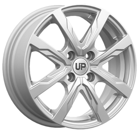 Wheels UP Up-122 15x6.0 4x100 ET47/60.1 Silver Classic