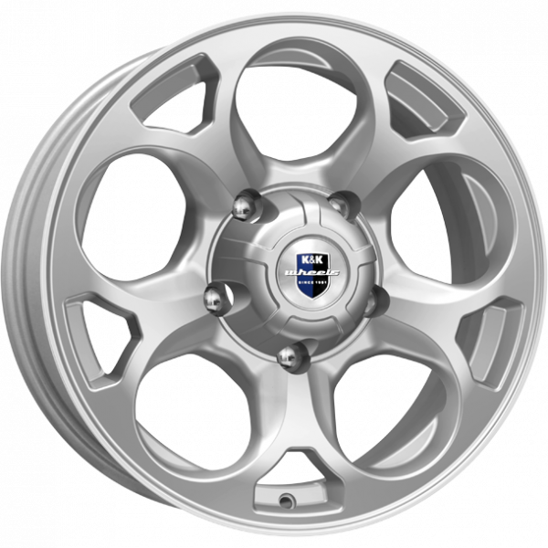 КиК Линкс 16x7.0 (5x139.7 ET35/108.5) Silver (М)