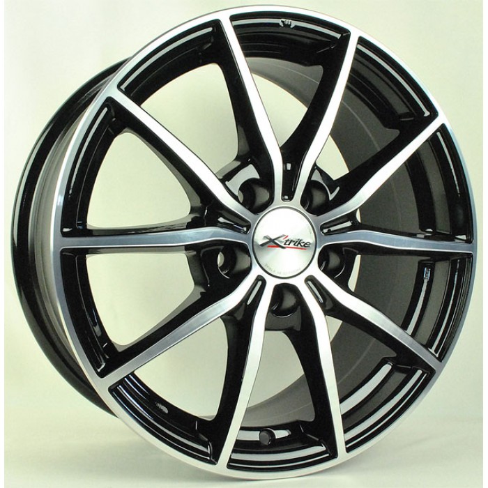 X-trike X-111 15x6.5 5x108 ET43/63.3 BK/FP
