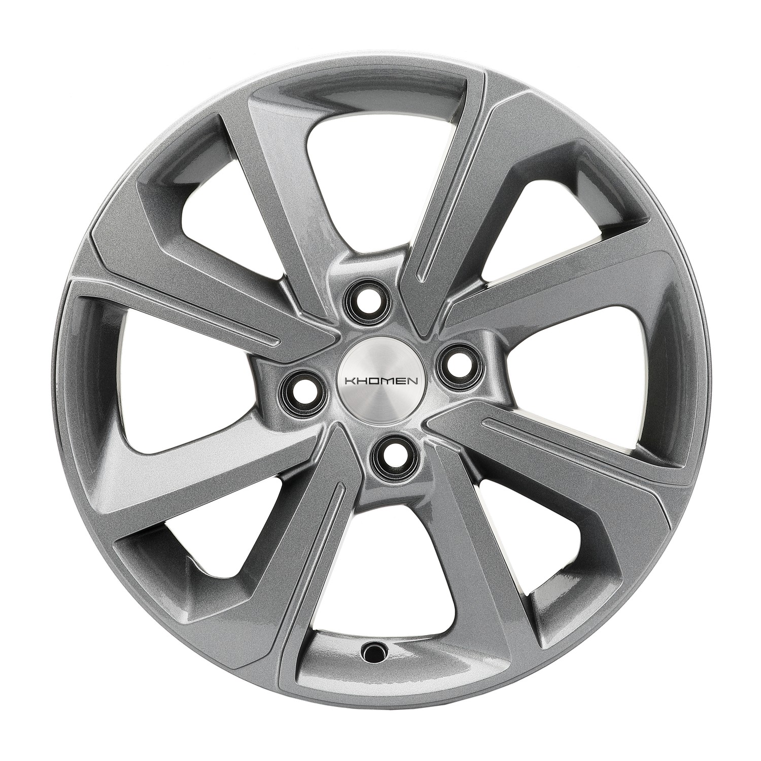 Khomen Wheels 1609 16x6.0 4x100 ET50/60.1 F-Silver (М)