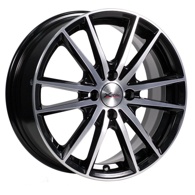 X-trike X-129 16x6.5 4x100 ET48/60.1 BK/FP