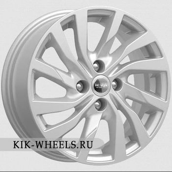 КиК Logan 2 KC-882 15x6.0 4x100 ET40/60.1 Сильвер (М)