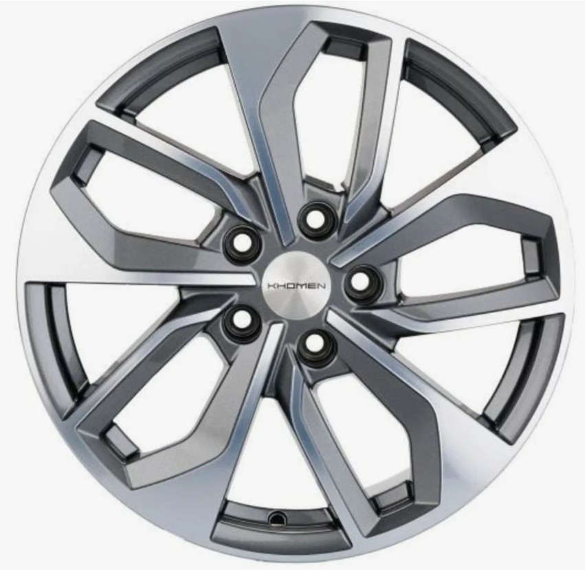 Khomen Wheels KHW-1703 17x7.0 5x114.3 ET45/67.1 Gray FP