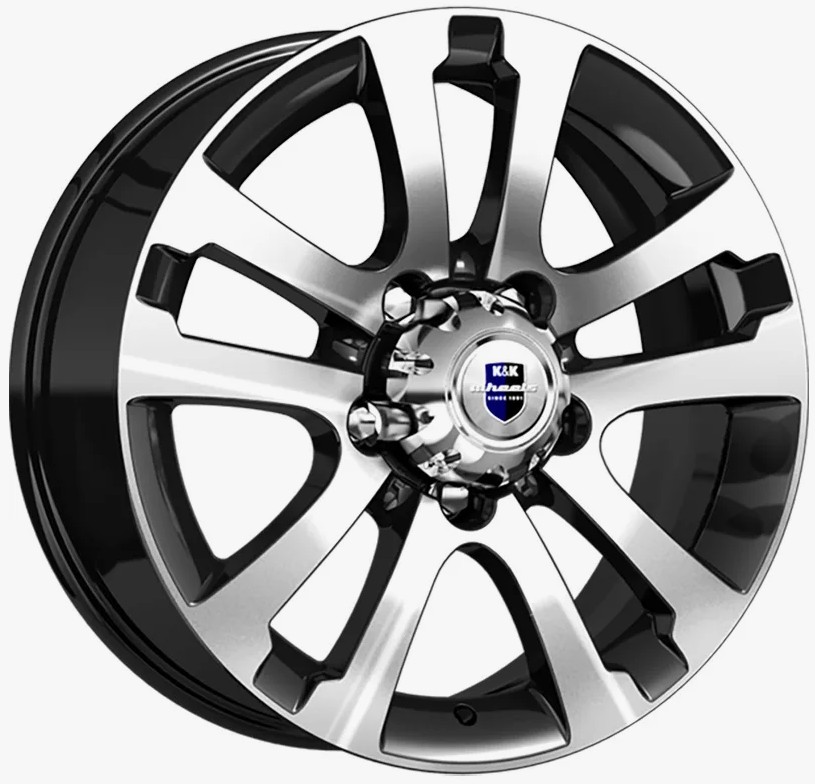 КиК Сахара 18x7.0 (5x139.7 ET35/108.1) алмаз черный