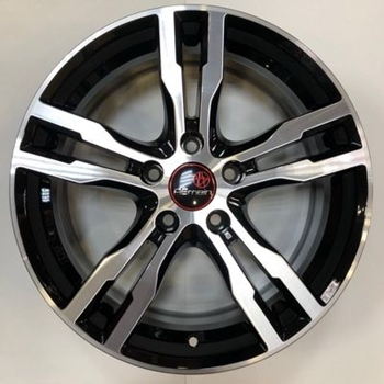 Remain B-193 17x7.0 5x112 ET49/57.1 Алмаз черный