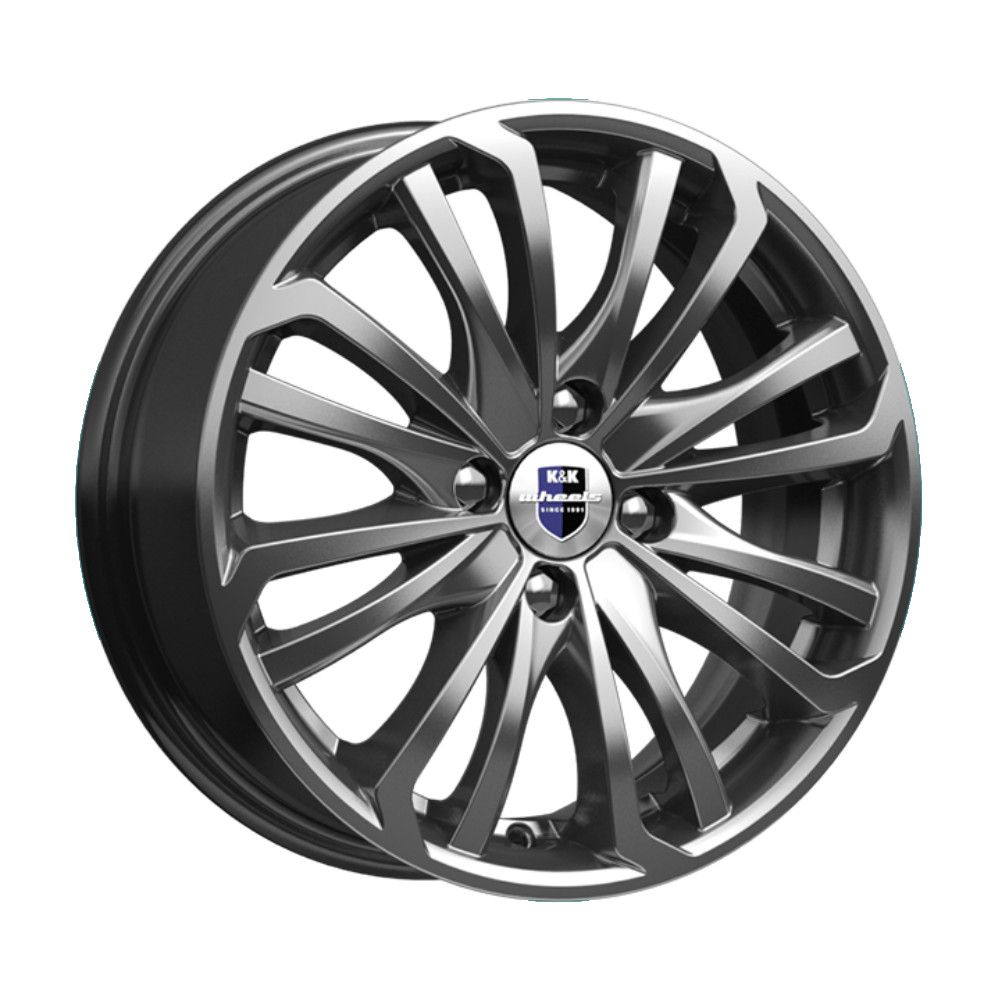 КиК Rapid Рим 15x6.0 4x100 ET40/60.1 Дарк Платинум
