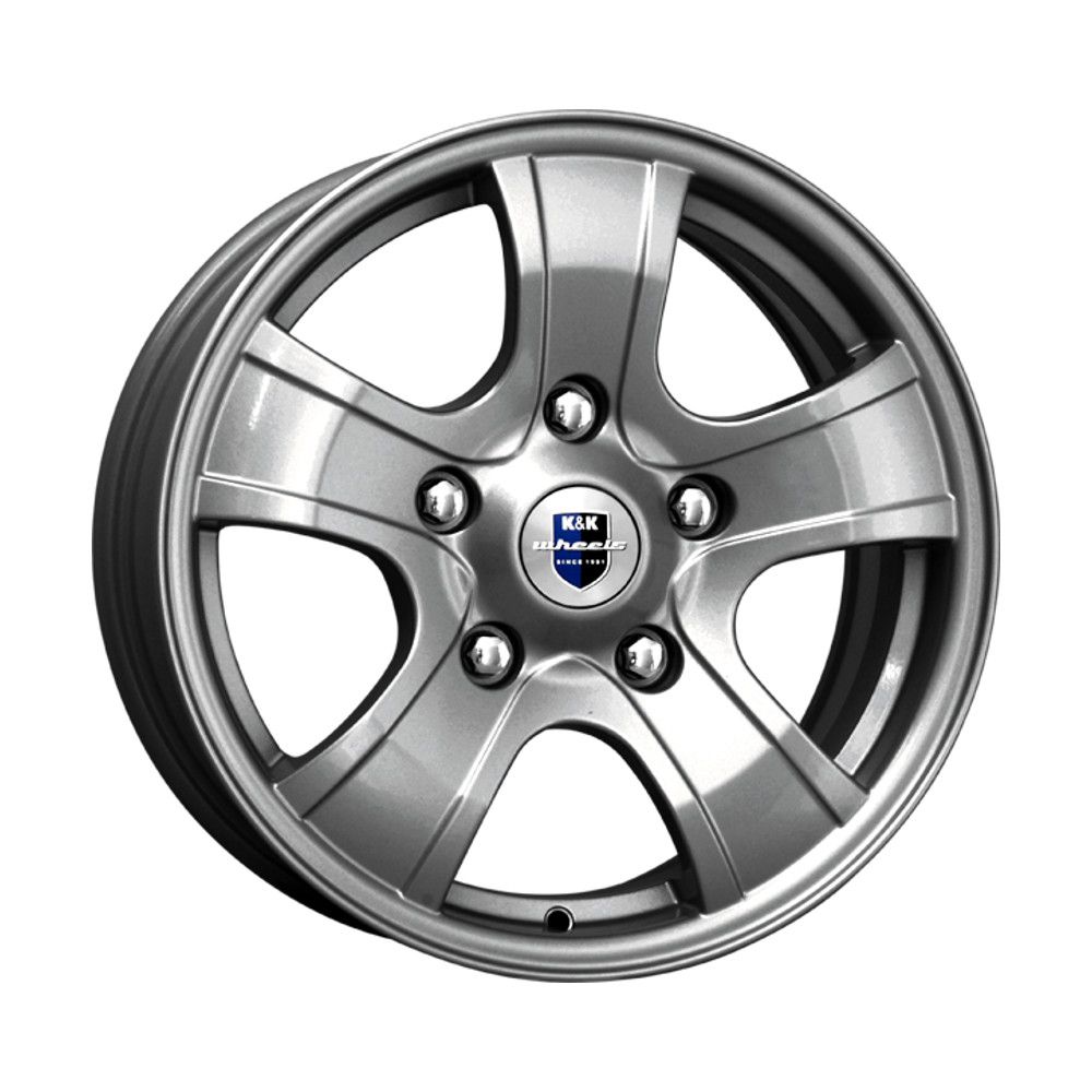 КиК Тигр KC-452 16x7.0 5x139.7 ET40/98.6 Дарк платинум