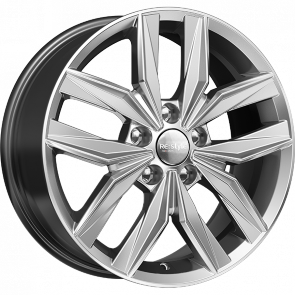 КиК 774 Qashqai 17x7.0 (5x114.3 ET40/66.1) дарк платинум