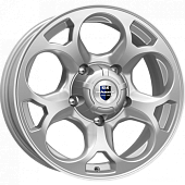 КиК Линкс 16x7.0 (5x139.7 ET35/108.5) Silver (М)