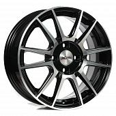 X-trike X-127 15x6.0 (4x100 ET45/54.1) BK/FP