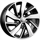 КиК KC-741 Octavia 16 (5x112 ET46/57.1) алмаз черный