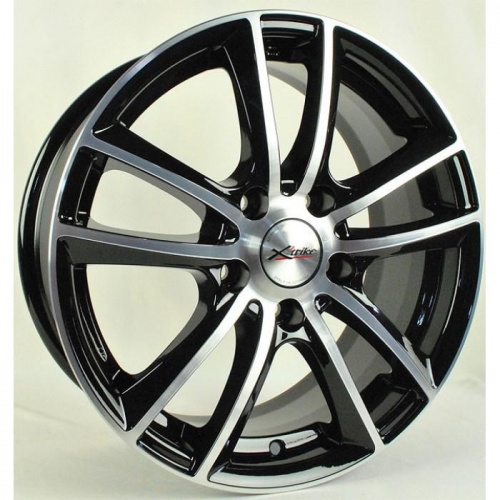 X-trike X-116 16x6.5 (5x105 ET38/56.6) BK/FP