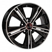 Remain Soul R-106 16x6.0 5x114.3 ET47/67.1 Алмаз черный