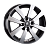 Replay HND-259 16x6.0 (4x100 ET49/54.1) BKF