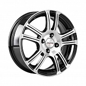 X-trike X-105 15x6.0 (4x98 ET35/58.1) BK/FP