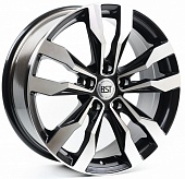 X-trikeRST Yeti R-047 17x7.0 (5x112 ET45/57.1) BK/FP