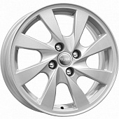 КиК КС-928 15x6.0 4x98 ET33/58.6 Silver KLBX