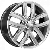 КиК 774 Qashqai 17x7.0 (5x114.3 ET40/66.1) дарк платинум